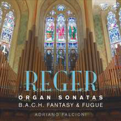 레거: 오르간 소나타 1 &amp; 2번 (Reger: Organ Sonatas Nos.1 &amp; 2)(CD) - Adriano Falcioni