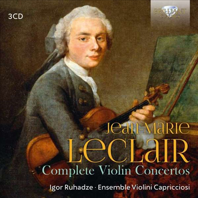 르클레르: 바이올린 협주곡 (Leclair: Complete Violin Concertos) (3CD) - Igor Ruhadze