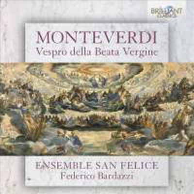 몬테베르디: 미사곡 '성처녀의 만과' (Monteverdi: Vespro della beata Vergine - 1610) (2CD) - Federico Bardazzi