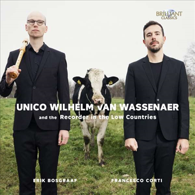 바세나르와 저지대 국가가의 리코더 작품집 (Wassenaer and The Recorder in the Low Countries)(CD) - Erik Boosgraf