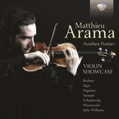 바이올린 소품집 -1713년 스트라디바리 연주 (Violin Showcase) (CD) - Matthieu Arama