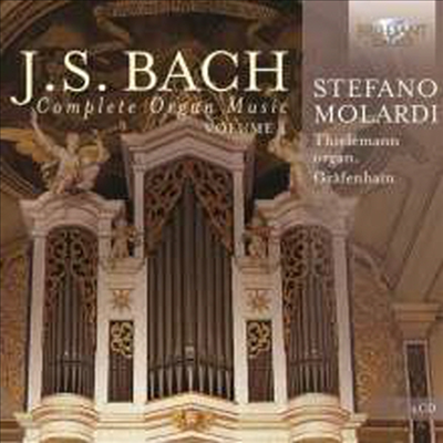 바흐: 오르간 작품 4집 (Bach: Organ Works, Vol.4) (4CD) - Stefano Molardi