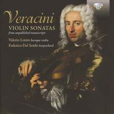 베라치니: 바이올린과 하프시코드를 위한 소나타 (Veracini: Sonatas for Violin and Harpsichord)(CD) - Valerio Losito