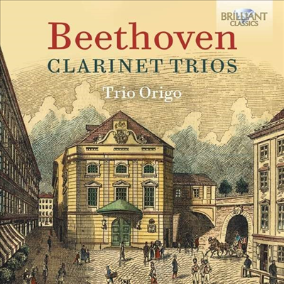 베토벤: 클라리넷 삼중주 - 피아노 삼중주 4번, 칠중주 편곡반 (Beethoven: Clarinet Trios Op.11 & Op.38)(CD) - Trio Origo