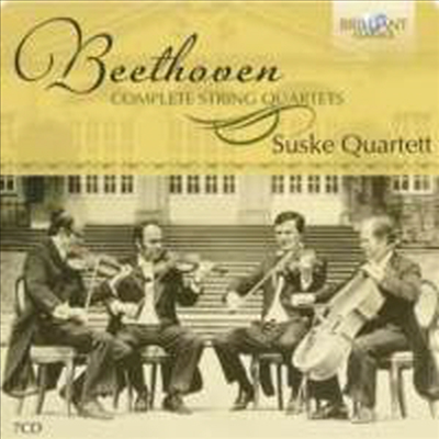 베토벤: 현악 사중주 전곡집 (Beethoven: Complete String Quartets Nos. 1-16) (7CD Boxset) - Suske Quartett