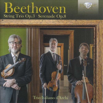 베토벤: 현악 삼중주 & 세레나데 (Beethoven: String Trio & Serenade for String Trio)(CD) - Trio Italiano d'Archi