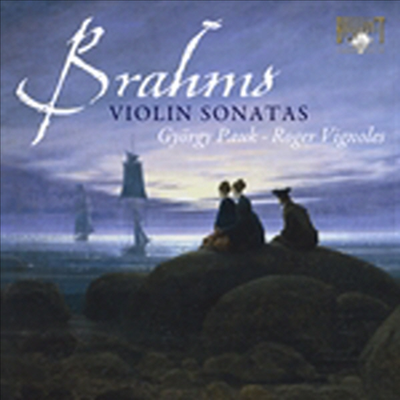 브람스 : 바이올린 소나타 1-3번 (Brahms : Violin Sonatas Nos. 1-3)(CD) - Gyorgy Pauk