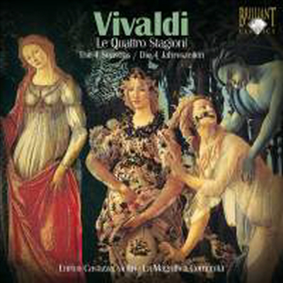 비발디: 사계 & 바이올린 협주곡(Vivaldi: Four Seasons & Violin Concertos)(CD) - Enrico Casazza