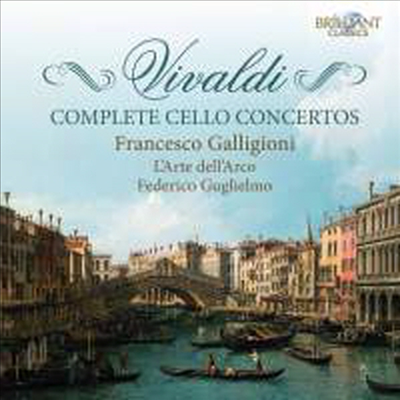 비발디: 첼로 협주곡 (Vivaldi: Complete Cello Concertos) (4CD) - Federico Guglielmo