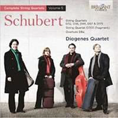 슈베르트: 현악 사중주 2-4, 9-12번 (Schubert: String Quartets Vol.5) (2CD) - Diogenes Quartet