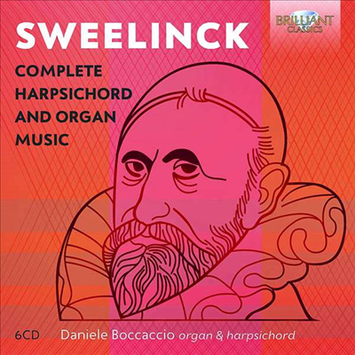 스베일링크: 오르간과 하프시코드를 위한 전집 (Sweelinck: Complete Works for Harpsichord and Organ) (6CD Boxset) - Daniele Boccaccio