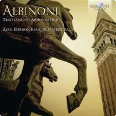 알비노니: 실내의 즐거움 Op.6 (Albinoni: Trattenimenti Armonici op.6 Nos.1 - 12) (2CD) - Carlo Centemeri