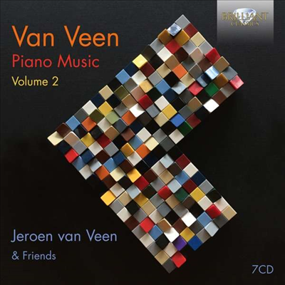 제로엔 반 빈: 피아노 음악 2권 (Jeroen van Veen: Piano Music 2) (7CD Boxset) - Jeroen van Veen