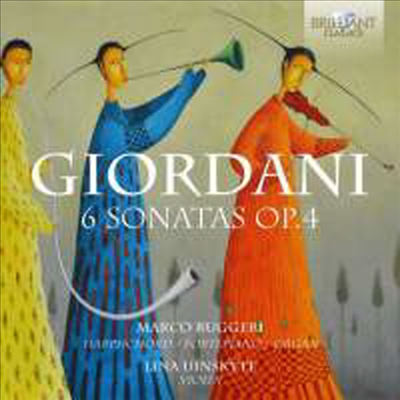 조르다니: 6개의 바이올린 소나타 (Giordani: Violin Sonatas 6 Op. 4) (2CD) - Lina Uinskyte