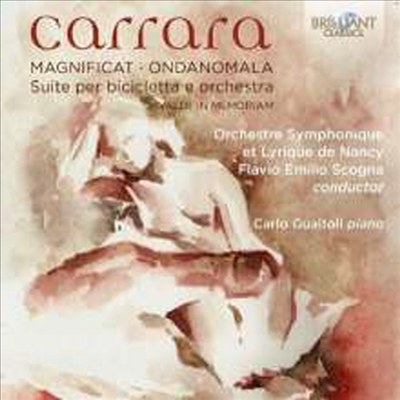 크리스티안 카라라: 페달 피아노를 위한 마그니피카트 & 비발디를 추모하며 (Cristian Carrara: Magnificat With Piano & In Memoriam Vivaldi)(CD) - Flavio Emilio Scogna
