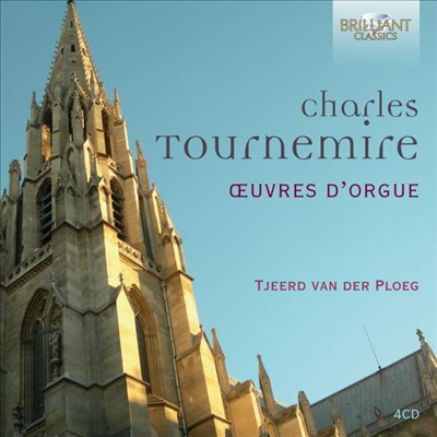 투르느미르: 오르간 작품집 (Tournemire: Complete Organ Music- Oeuvres d&#39;Orgue) (4CD) - Tjeerd van der Ploeg