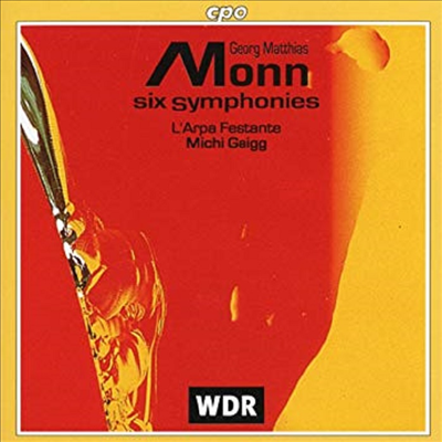 게오르그 마티아스 몬 : 여섯 개의 교향곡 (Georg Matthias Monn : Symphonies)(CD) - Michi Gaigg