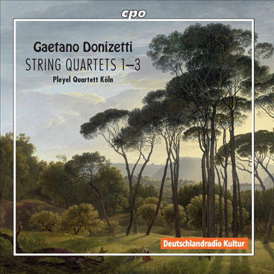 도니체티: 현악 사중주 1 - 3번 (Donizetti: String Quartets Nos.1 - 3)(CD) - Pleyel Quartett Koln