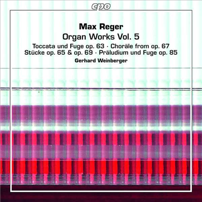 레거: 오르간 작품 5집 (Reger: Organ Works Vol.5) (SACD Hybrid) - Gerhard Weinberger