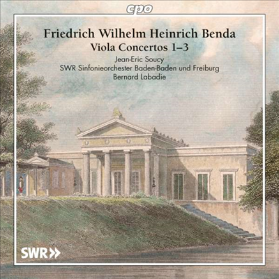 벤다: 비올라 협주곡 1 - 3번 (Benda: Viola Concertos Nos.1 - 3)(CD) - Bernard Labadie