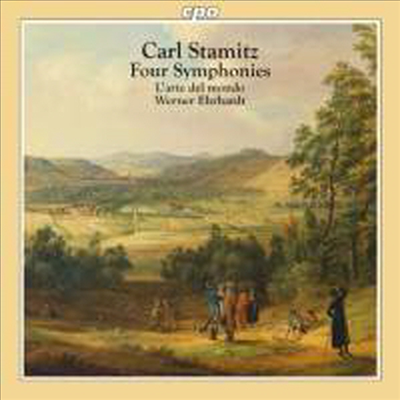슈타미츠 : 네 곡의 교향곡 (Carl Stamitz : Four Symphonies)(CD) - Werner Ehrhardt