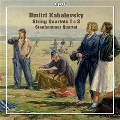 카발레프스키: 현악 사중주 1 & 2번 (Kabalevsky: String Quartets Nos.1 & 2)(CD) - Stenhammar Quartet