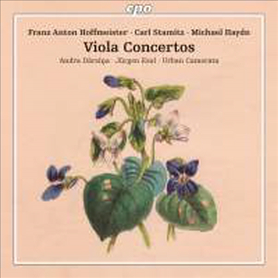 호프마이스터, 슈타미츠 &amp; 미하엘 하이든: 비올라 협주곡 (Hoffmeister, Stamitz &amp; Michael Haydn: Viola Concertos)(CD) - Andra Darzina