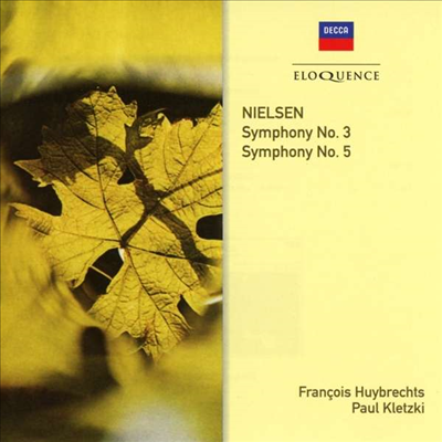 닐센: 교향곡 3 & 5번 (Nielsen: Symphonies Nos.3 & 5)(CD) - Francois Huybrechts