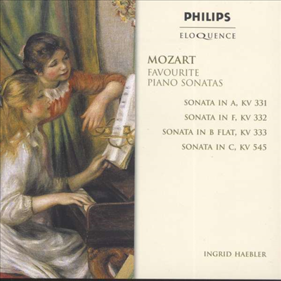 모차르트: 유명 피아노 소나타 (Mozart: Favourite Piano Sonatas No.11, 12, 13 & 16)(CD) - Ingrid Haebler