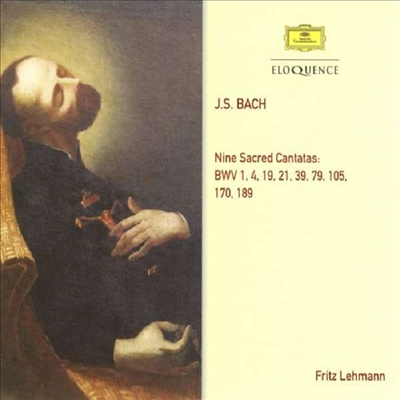 바흐: 9개의 칸타타 (Bach: Nine Sacred Cantatas) (3CD) - Fritz Lehmann