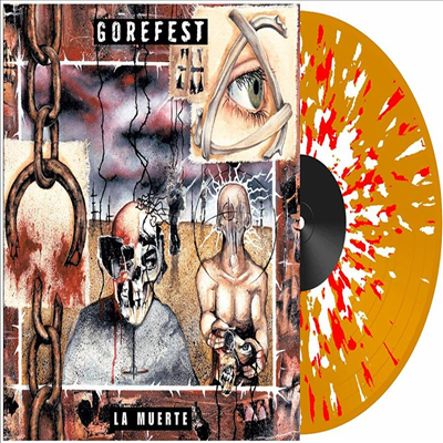 Gorefest - La Muerte (Gatefold)(140 Gram Vinyl)(Orange with White &amp; Red Splatter 2LP)