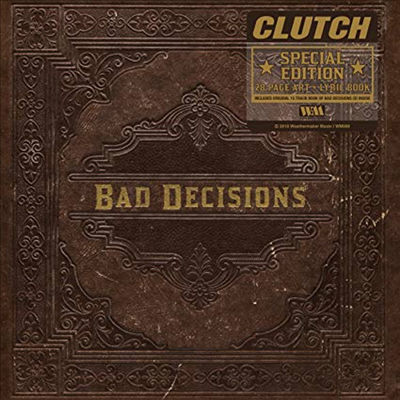 Clutch - Book Of Bad Decisions (Deluxe Edition)(Hardcover Book)(CD)