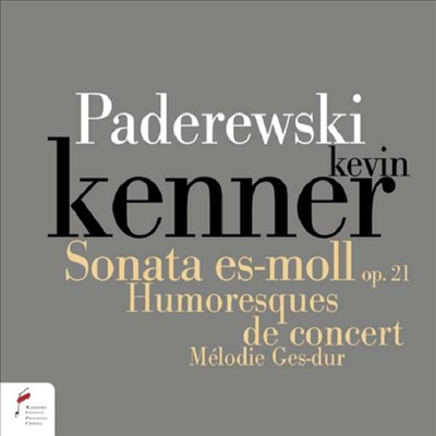 파데레프스키: 피아노 작품집 (Paderewski: Works for Piano)(CD) - Kevin Kenner