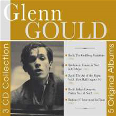 글렌 굴드 - 오리지날 컬렉션 (Glenn Gould - 3 CD Original Collection) (3CD) - Glenn Gould