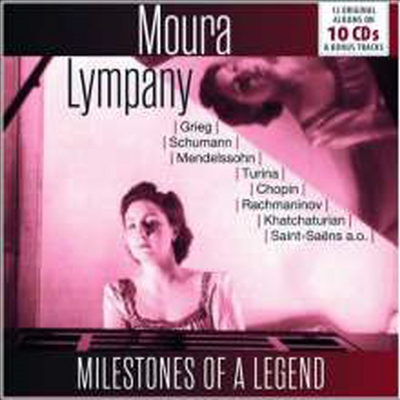 모라 림패니 - 협주곡 오리지널 앨범 컬렉션 (Moura Lympany - Milestones Of A Legend) (10CD Boxset) - Maura Lympany