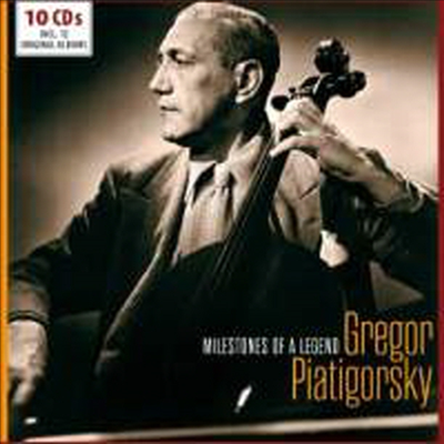 피아티고르스키 명연집 - 12오리지널 앨범 컬렉션 (Gregor Piatigorsky - Milestones of a Legend) (10CD Boxset) - Gregor Piatigorsky