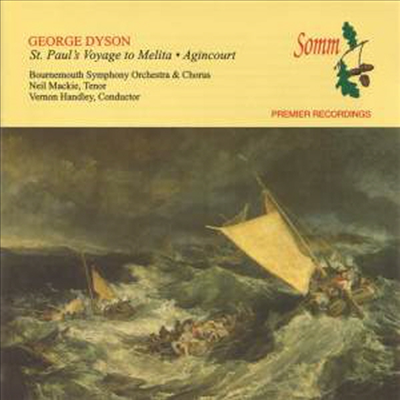 다이슨: 몰타로가는 성 파울의 항해 & 쿠오 바디스 (Dyson: St. Paul's Voyage To Melita)(Dyson: St. Paul's Voyage To Melita & Quo Vadis)(CD) - Vernon Handley