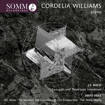 바흐 &amp; 패르트: 피아노 작품집 (Bach &amp; Part: Works for Piano)(CD) - Cordelia Williams