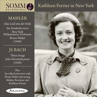 캐슬린 페리어 뉴욕 콘서트 (Kathleen Ferrier in New York)(CD) - Bruno Walter