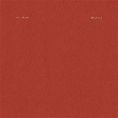 Nils Frahm - Encores 3 (MP3 Download)(LP)