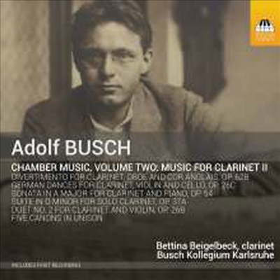 아돌프 부슈: 실내 음악 (Adolf Busch: Chamber Music)(CD) - Busch Kollegium Karlsruhe