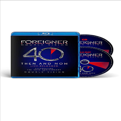 Foreigner - Double Vision: Then And Now (Blu-ray+CD Edition)(Blu-ray)(2019)