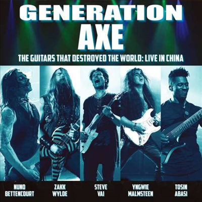 Nuno Bettencourt / Zakk Wylde / Steve Vai / Yngwie Malmsteen / Tosin Abasi / Generation Axe - Generation Axe: Guitars That Destroyed That World - Live in China (Gatefold)(2LP)