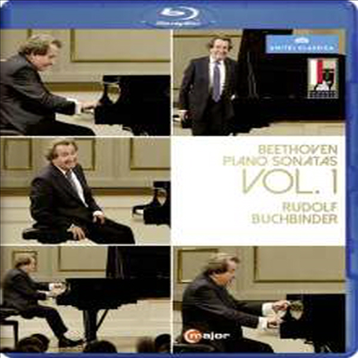 루돌프 부흐빈더 - 베토벤: 피아노 소나타 1집 (Rudolf Buchbinder - Beethoven: Piano Sonatas Vol.1) (Blu-ray) (2015) - Rudolf Buchbinder