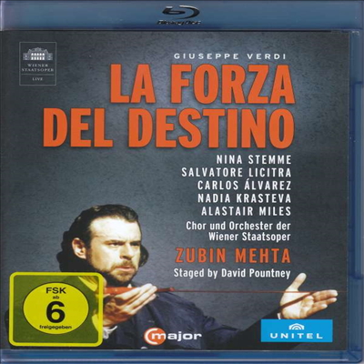 베르디: 운명의 힘 (Verdi: Forza Del Destino) (한글자막)(Blu-ray)(2018) - Zubin Mehta