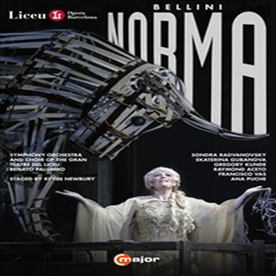 벨리니: 오페라 '노르마' (Bellini: Opera 'Norma') (한글자막)(2DVD) (2016)(DVD) - Renato Palumbo