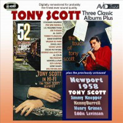 Tony Scott - 3 Classic Albums Plus (Remastered)(2CD)