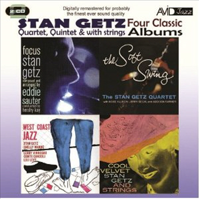 Stan Getz - 4 Classic Albums (Remastered)(2CD)