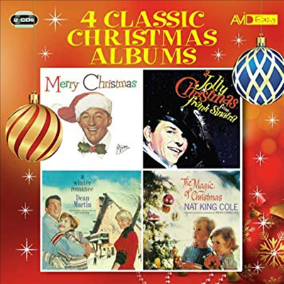 Bing Crosby/ Frank Sinatra / Dean Martin / Nat King Cole - 4 Classic Christmas Albums (Remastered)(4 On 2CD)