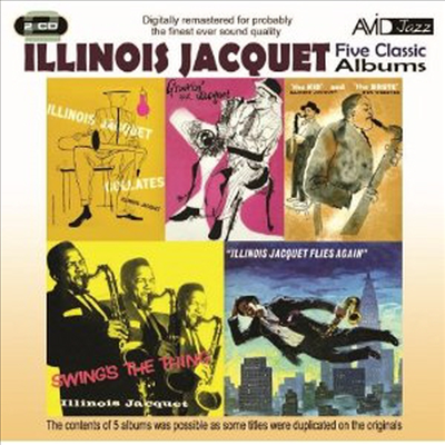 Illinois Jacquet - 5 Classic Albums (Remastered)(2CD)